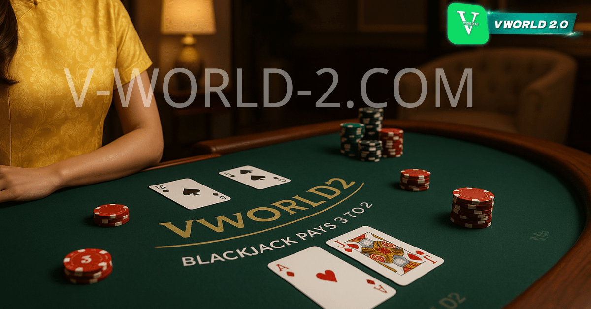 2025年必玩!VWorld2最火老虎机游戏大盘点 77 VWorld2 Blackjack 基础攻略封面图